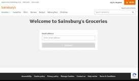 sainsburys log in|sainsbury's online shopping log in.